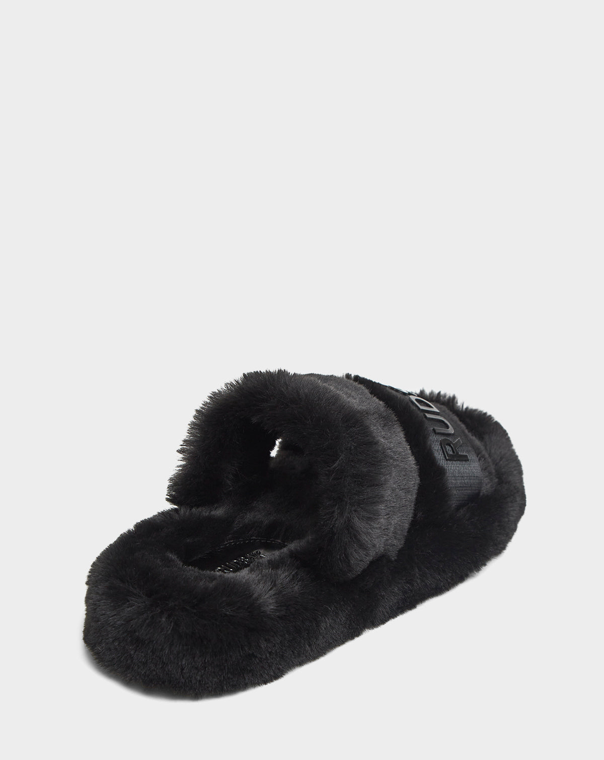 Fluffy slides hot sale for women