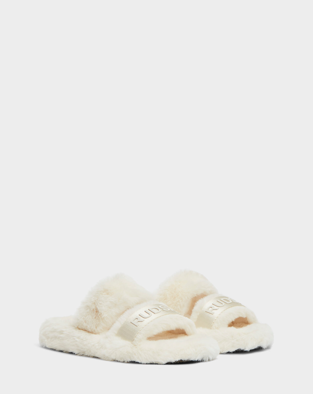 Slides with faux fur new arrivals