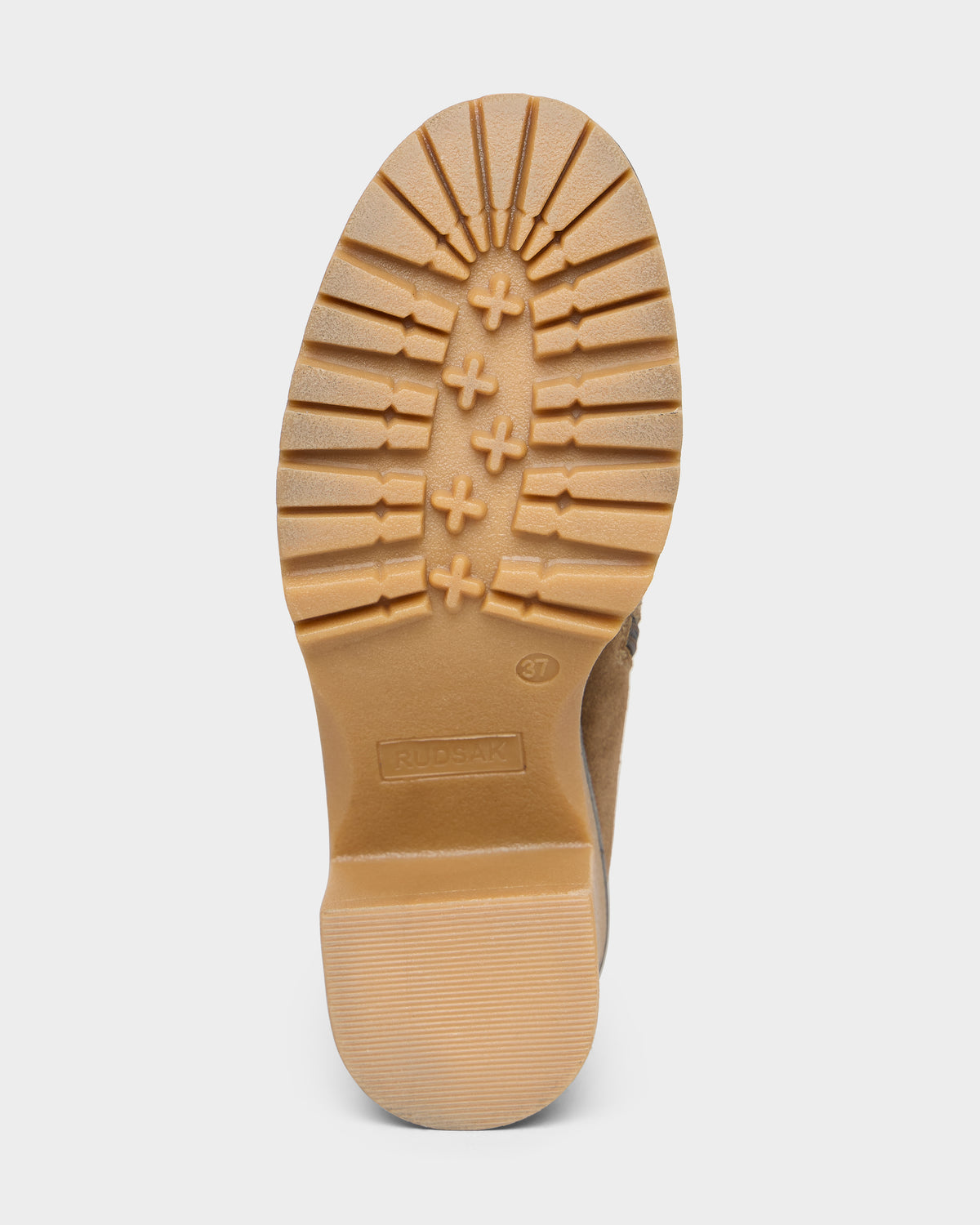 Tan rubber outsole of a STEPRA - 8226524 Camel boot.