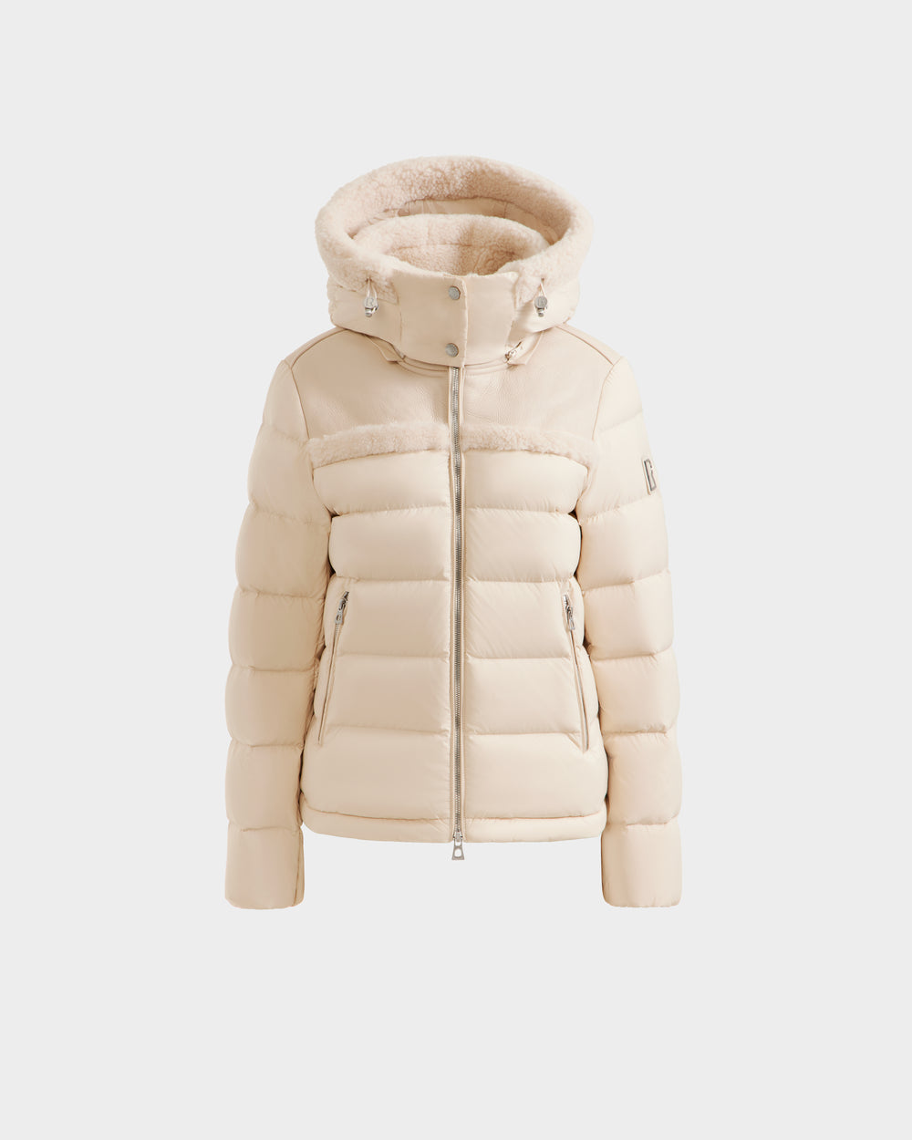 SANDRA Women's Shearling Puffer Jacket | Luxury Warmth & Style