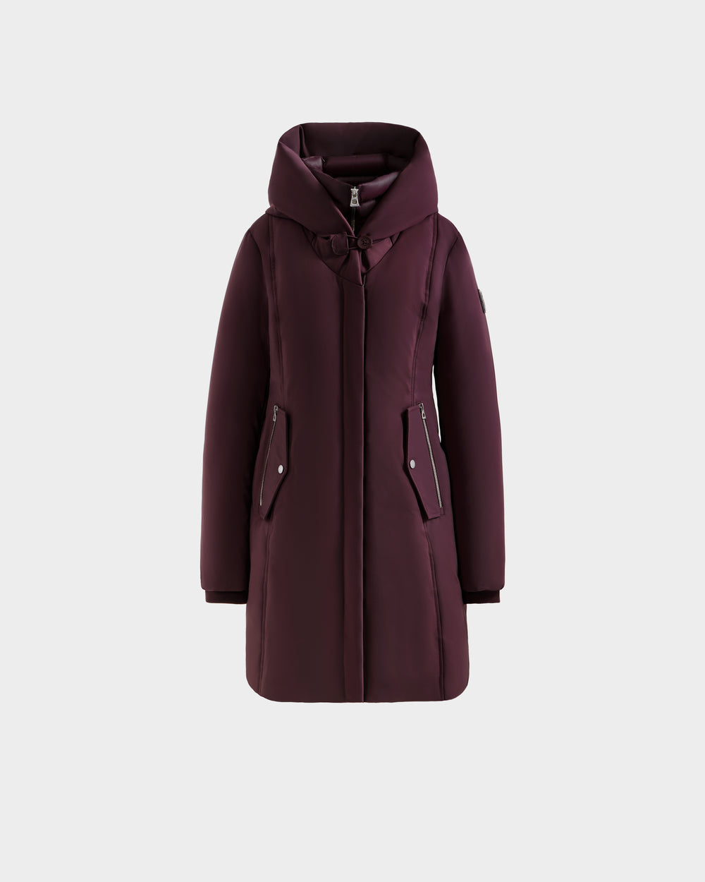 SARINA L125550 Bordeaux Outerwear Jacket | Style & Comfort – Rudsak