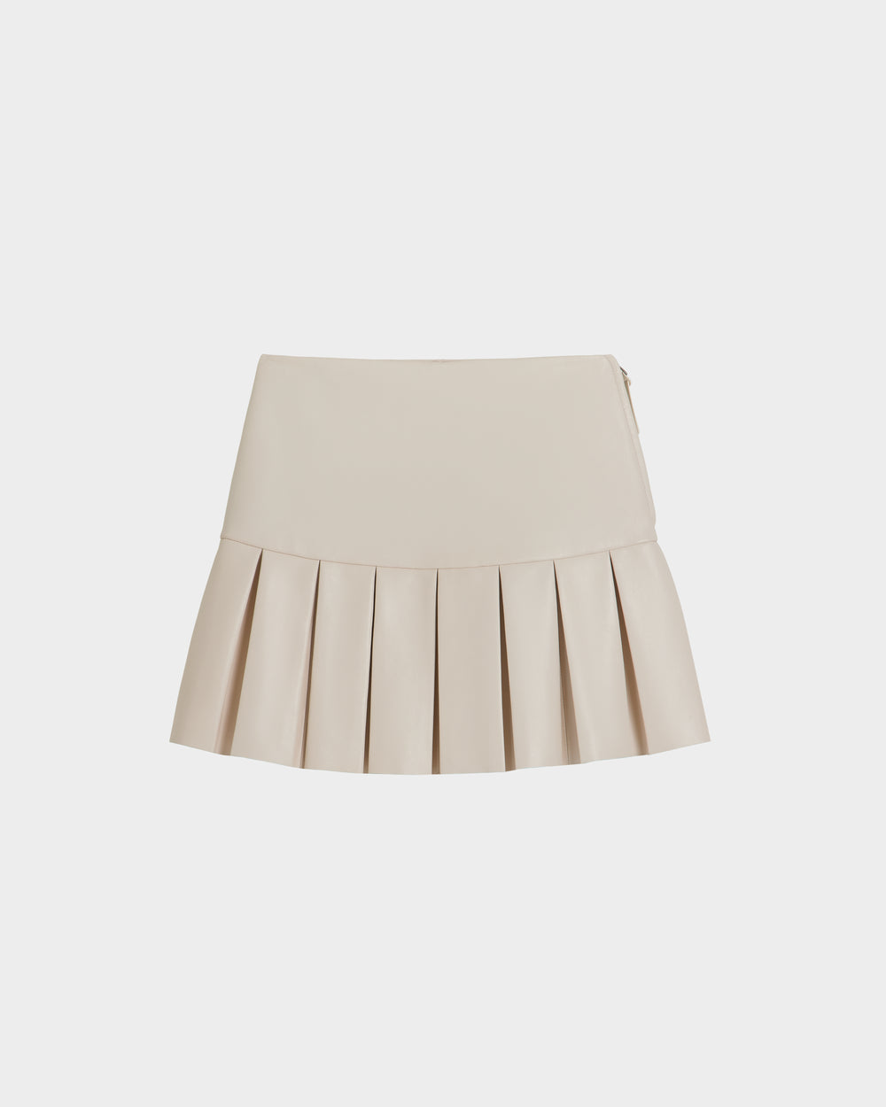 RUDSAK SOLANGE Women's Luxe Pleated Leather Skirt – Rudsak