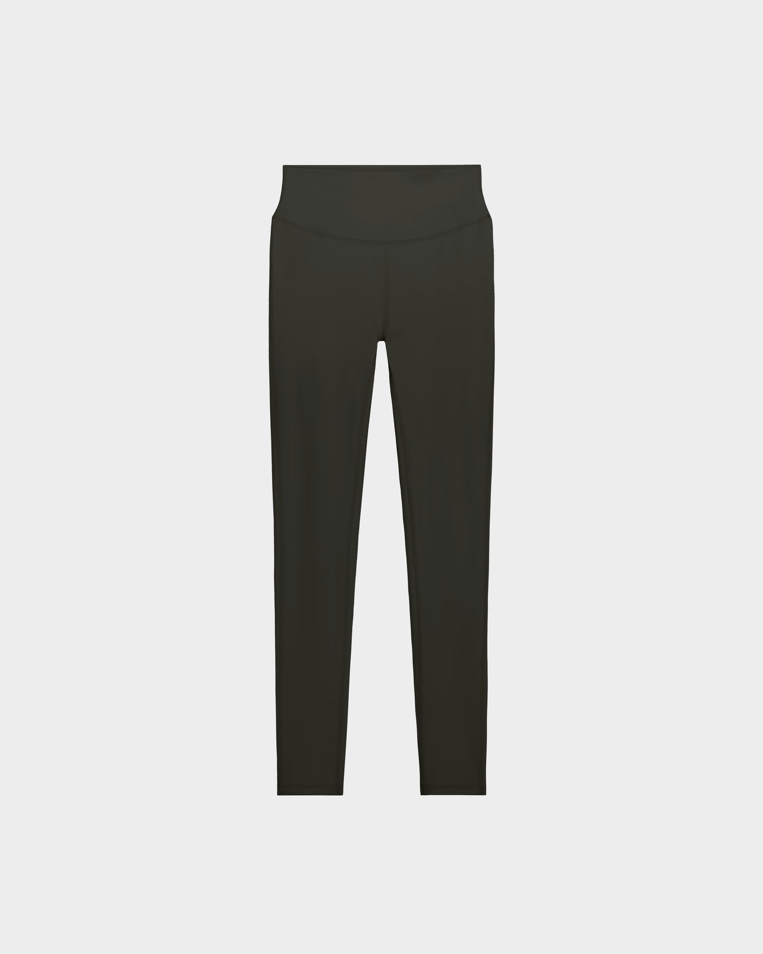 Dark olive high-waisted, full-length SONOMA - 8525071 leggings by Rudsak displayed on a plain white background, perfect as versatile workout leggings for any activity.