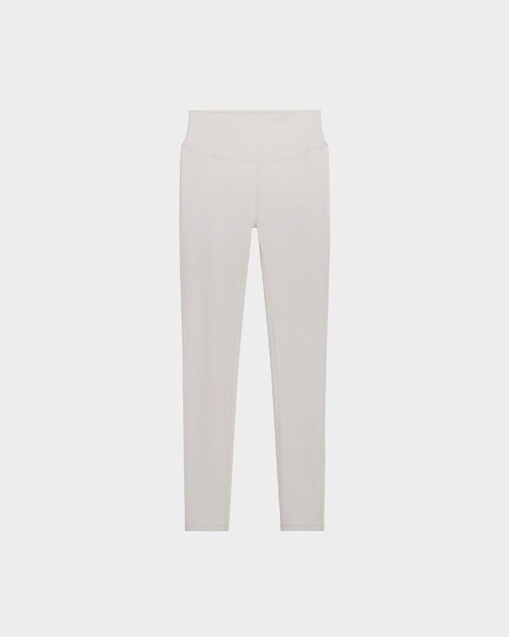 The Rudsak SONOMA - 8525071 Vanilla high-waisted, full-length leggings are shown against a plain light gray background. These versatile workout leggings offer a smooth, seamless look with no visible patterns or logos.