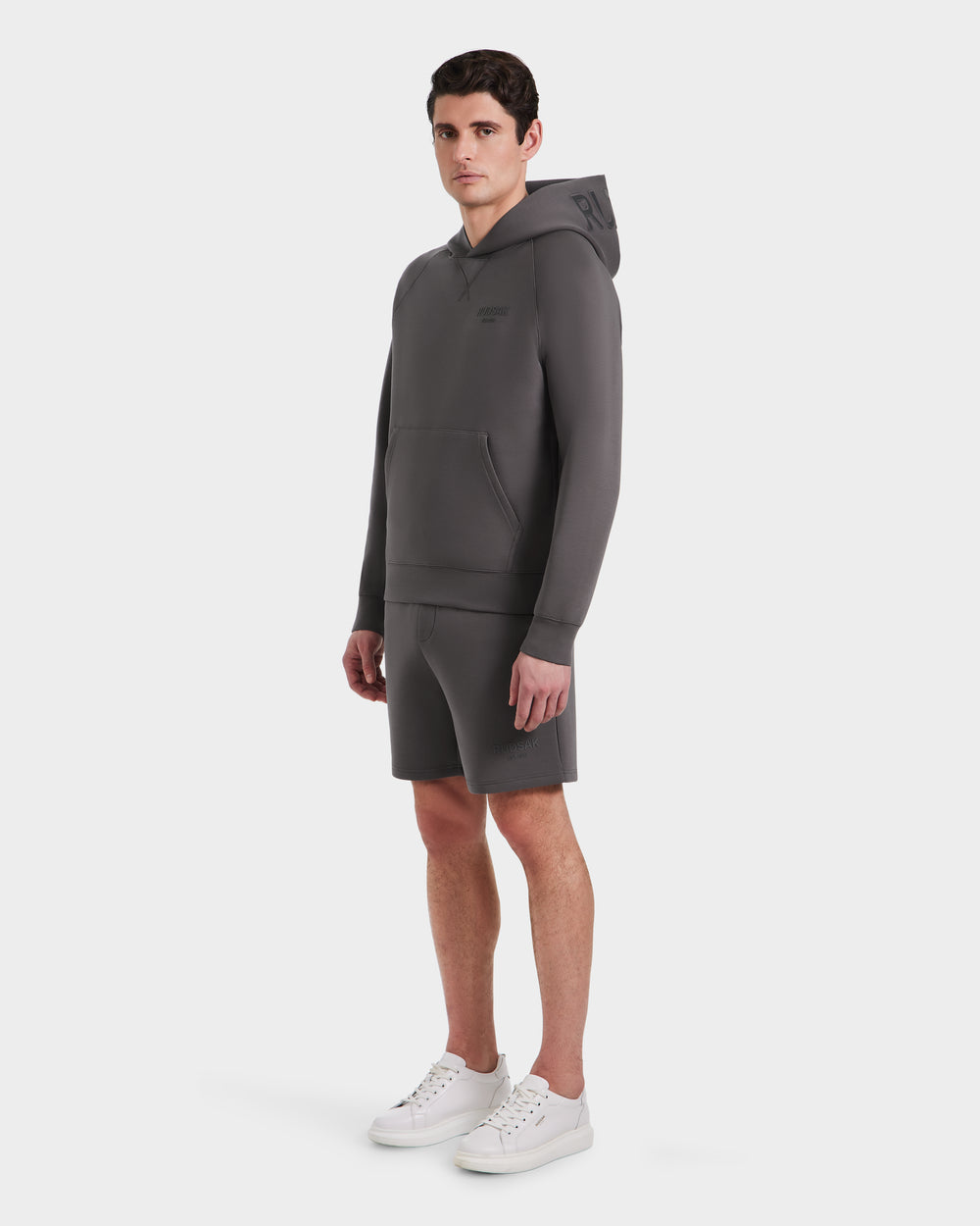 RUDSAK BARRY Oversized Unisex Hoodie Grey, Comfort Style – Rudsak