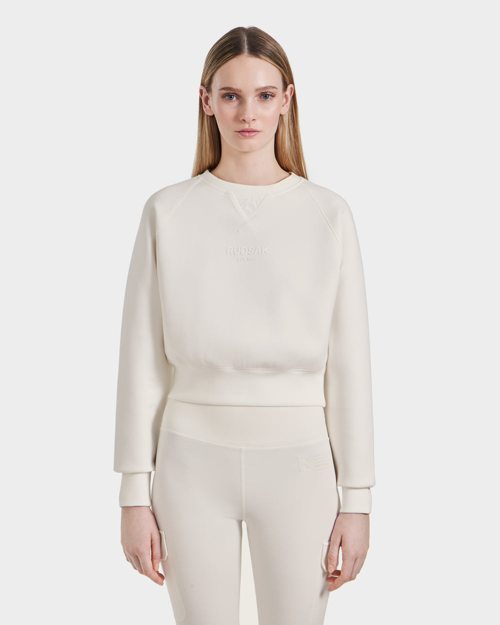 RUDSAK BETSY Women's Crop Sweater – Style, Comfort & Cotton Blend