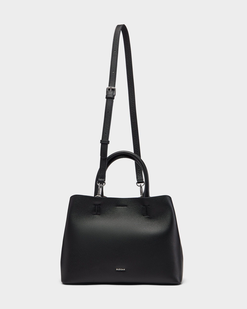 ◆◆R.I.B 黒 レザー 手袋◆THE FLAT HEAD◆ RUDSAK CATIRA S Black Pebble Leather Tote Bag | Versatile Women's