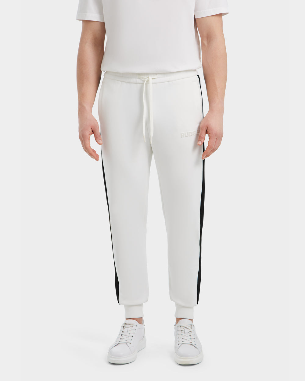 ★sale★8YARDS Ribbed Joggers | White CRZ YOGA Womens French Terry High Rise Down the Street Sweatpants