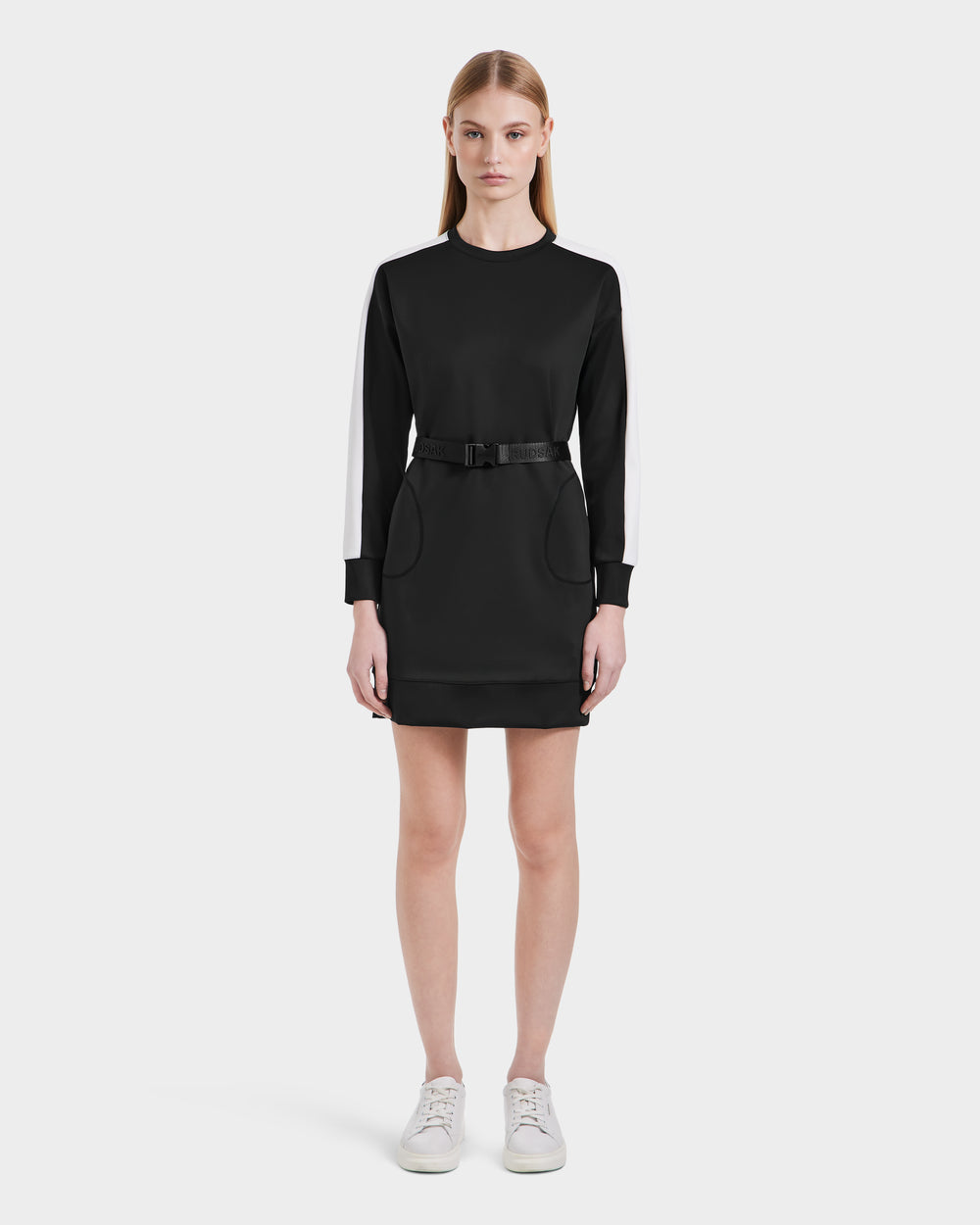 SETA Women's Black Relaxed Dress