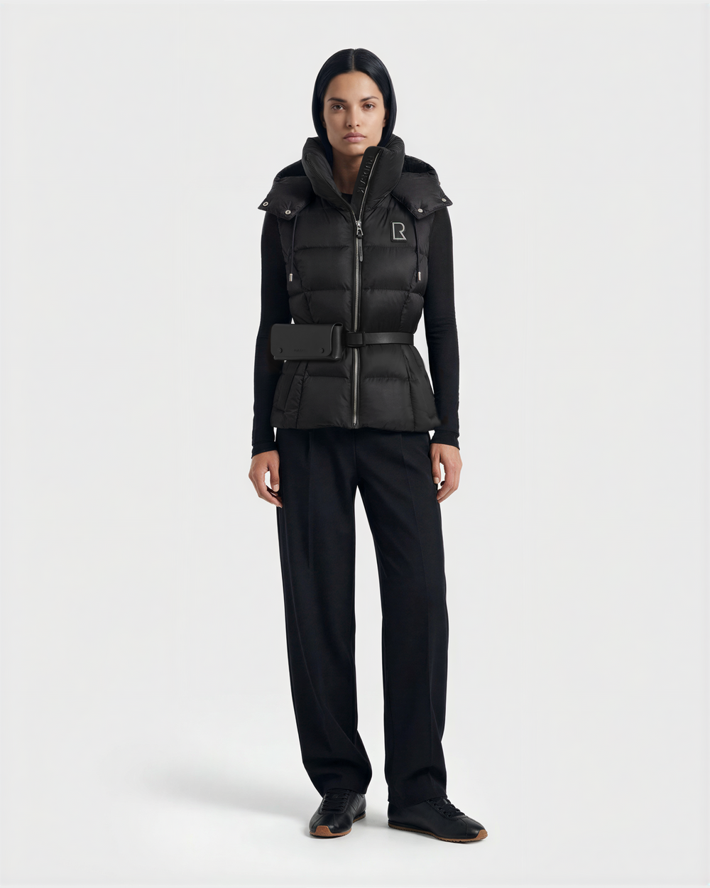 RUDSAK Cassidy N Black Women's Down Vest | Warmth & Versatility