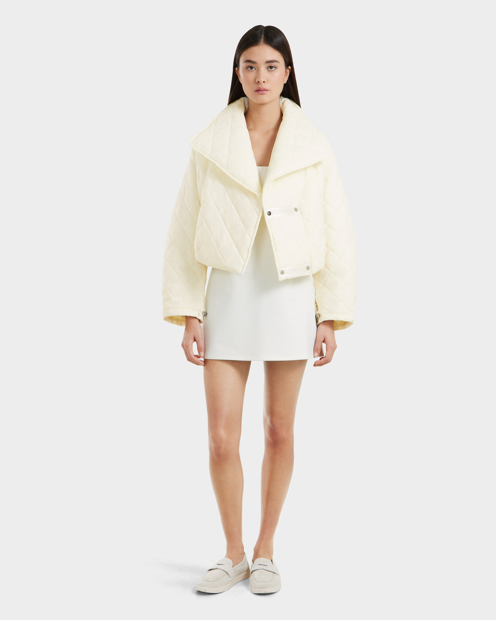RUDSAK KALEE Women's Cropped Quilted Jacket - Lightweight Style