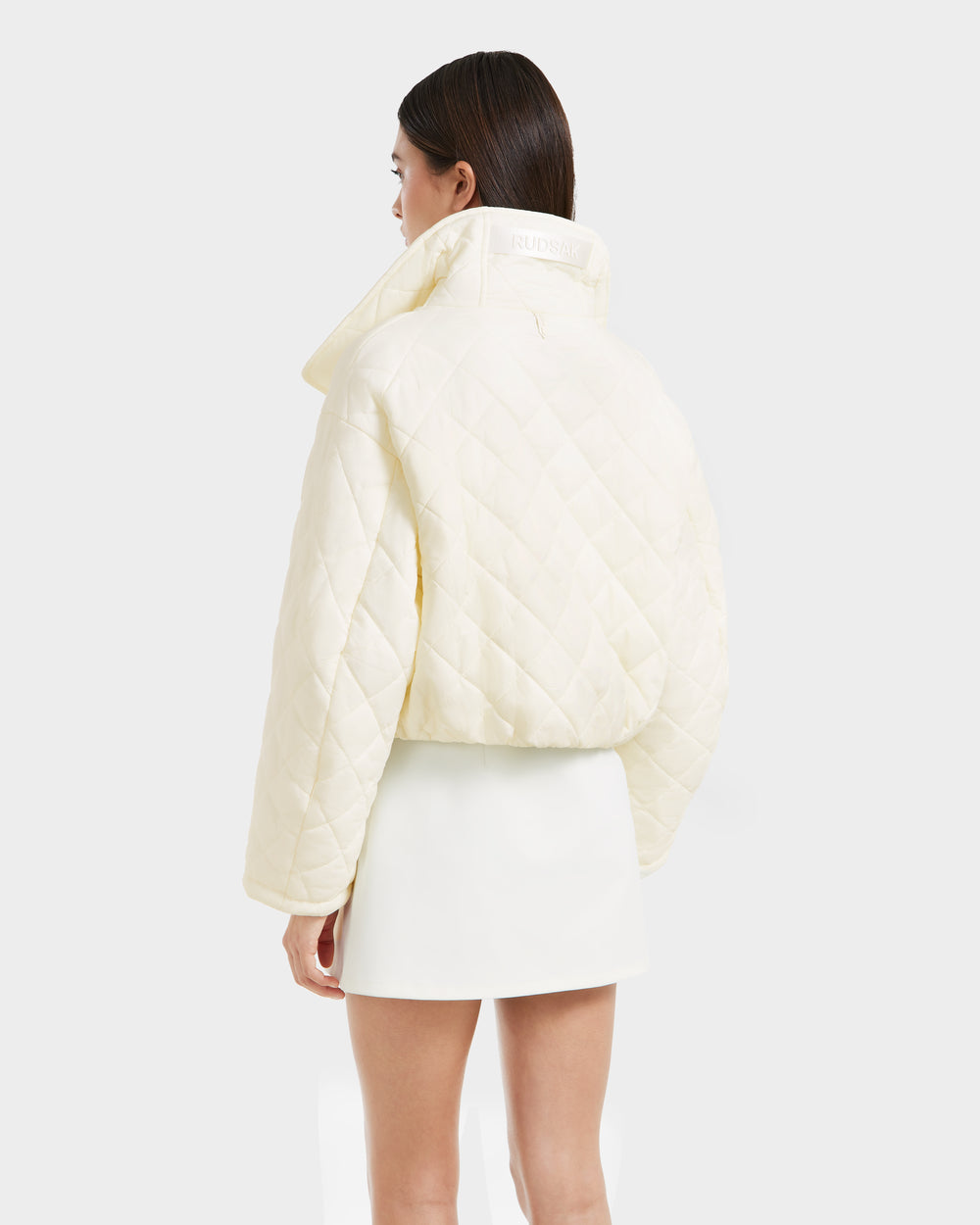RUDSAK KALEE Women's Cropped Quilted Jacket - Lightweight Style