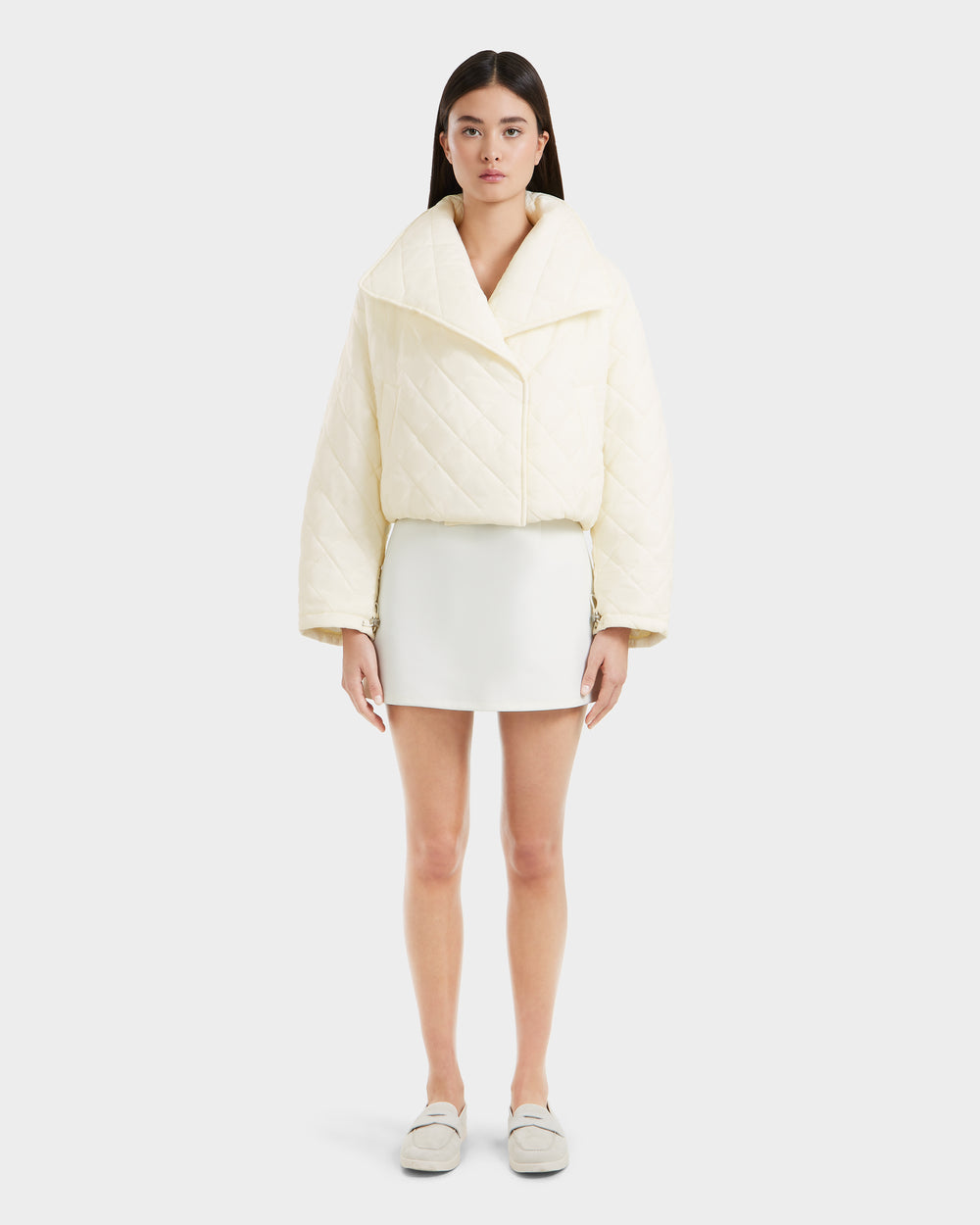 RUDSAK KALEE Women's Cropped Quilted Jacket - Lightweight Style