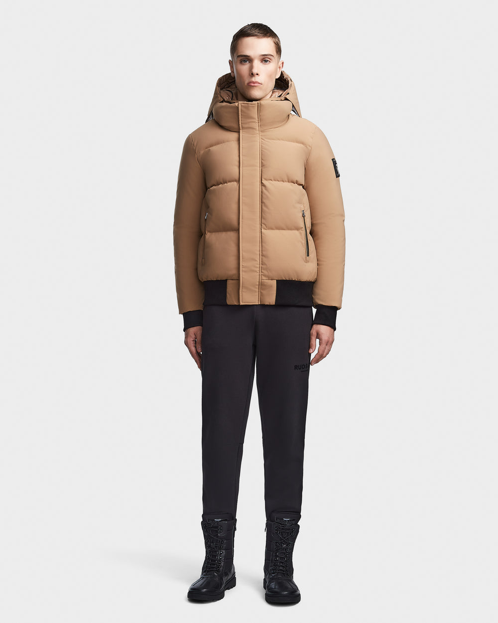 Down Jacket Hooded Puffer Bomber Jacket Gramicci Down Puffer Jacket