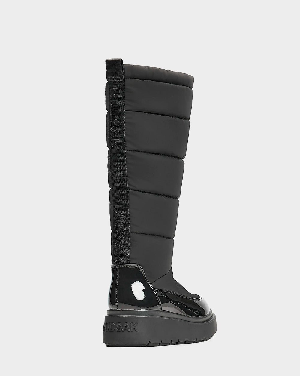 Womens tall black winter 2025 boots