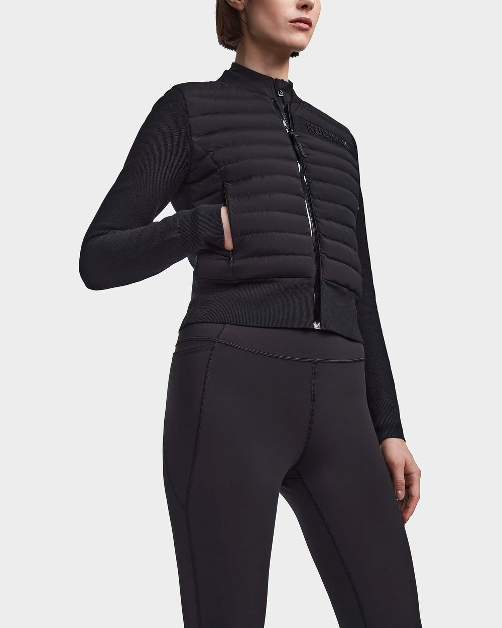 Women s Hybrid Light Down Jacket MAI Black RUDSAK Rudsak