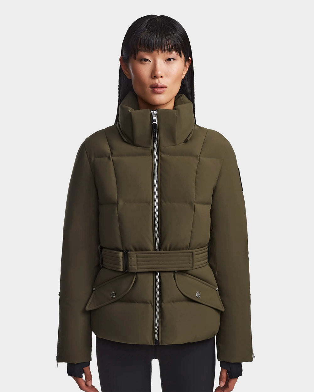 Army puffer sale jacket women's