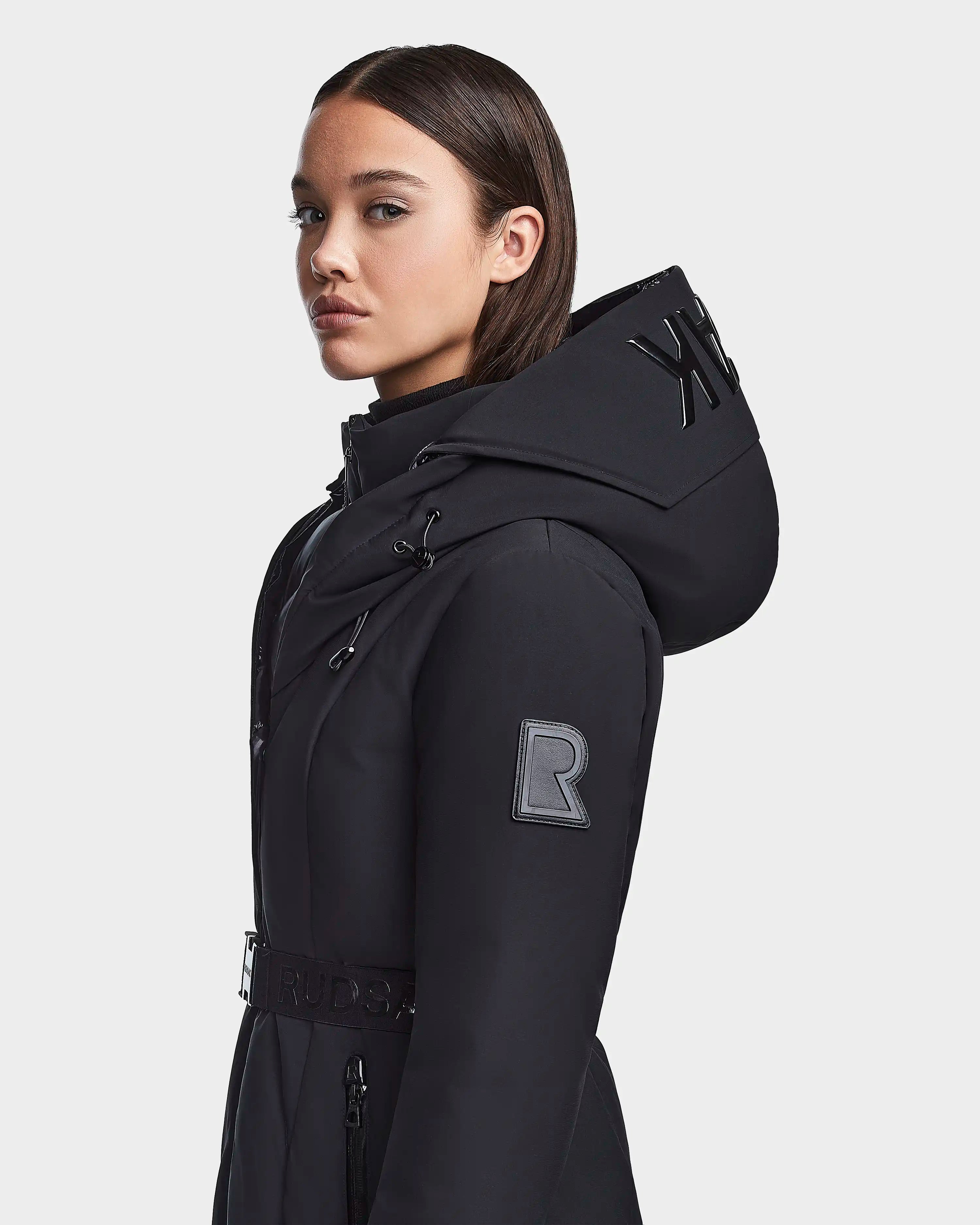Women Sports Jacket Full Zip - Black