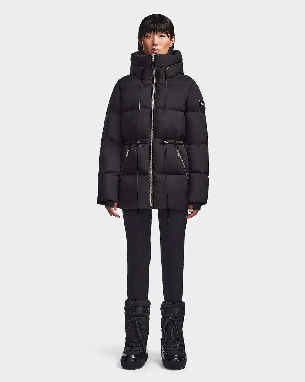 Ladies down hot sale puffer coat