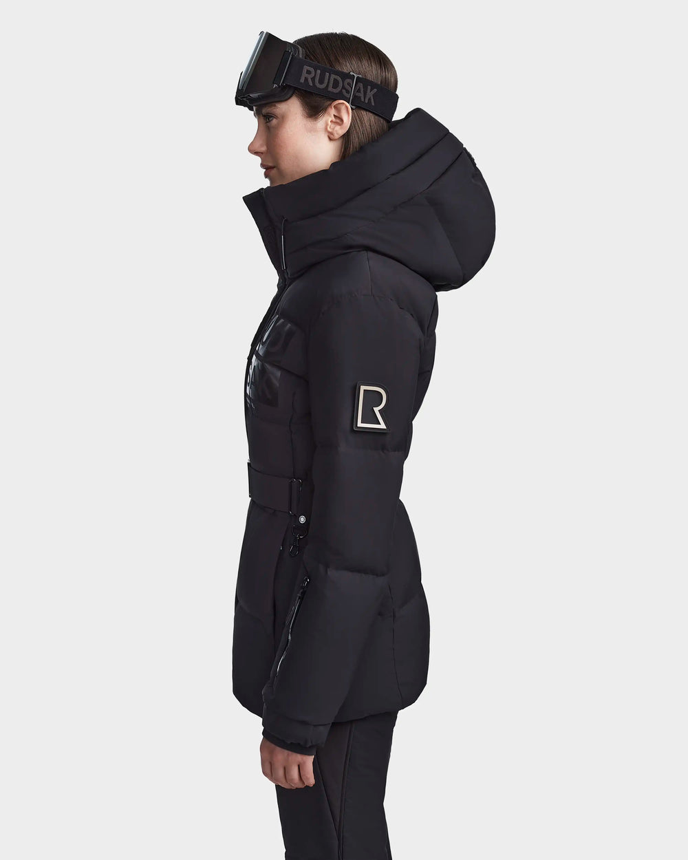 fitted ski jacket womens