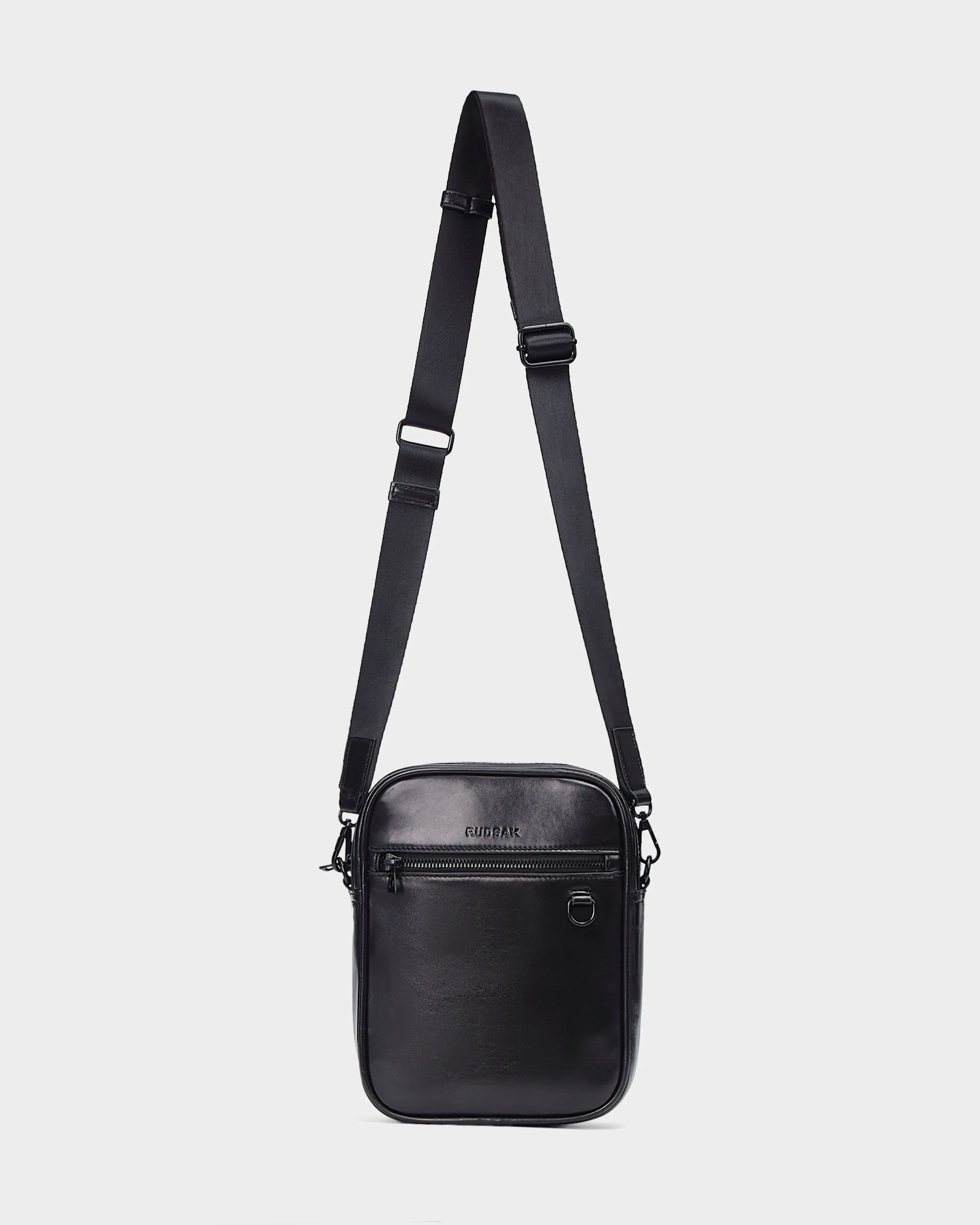 ASV nylon and pebbled leather crossbody bag | GIORGIO ARMANI Man