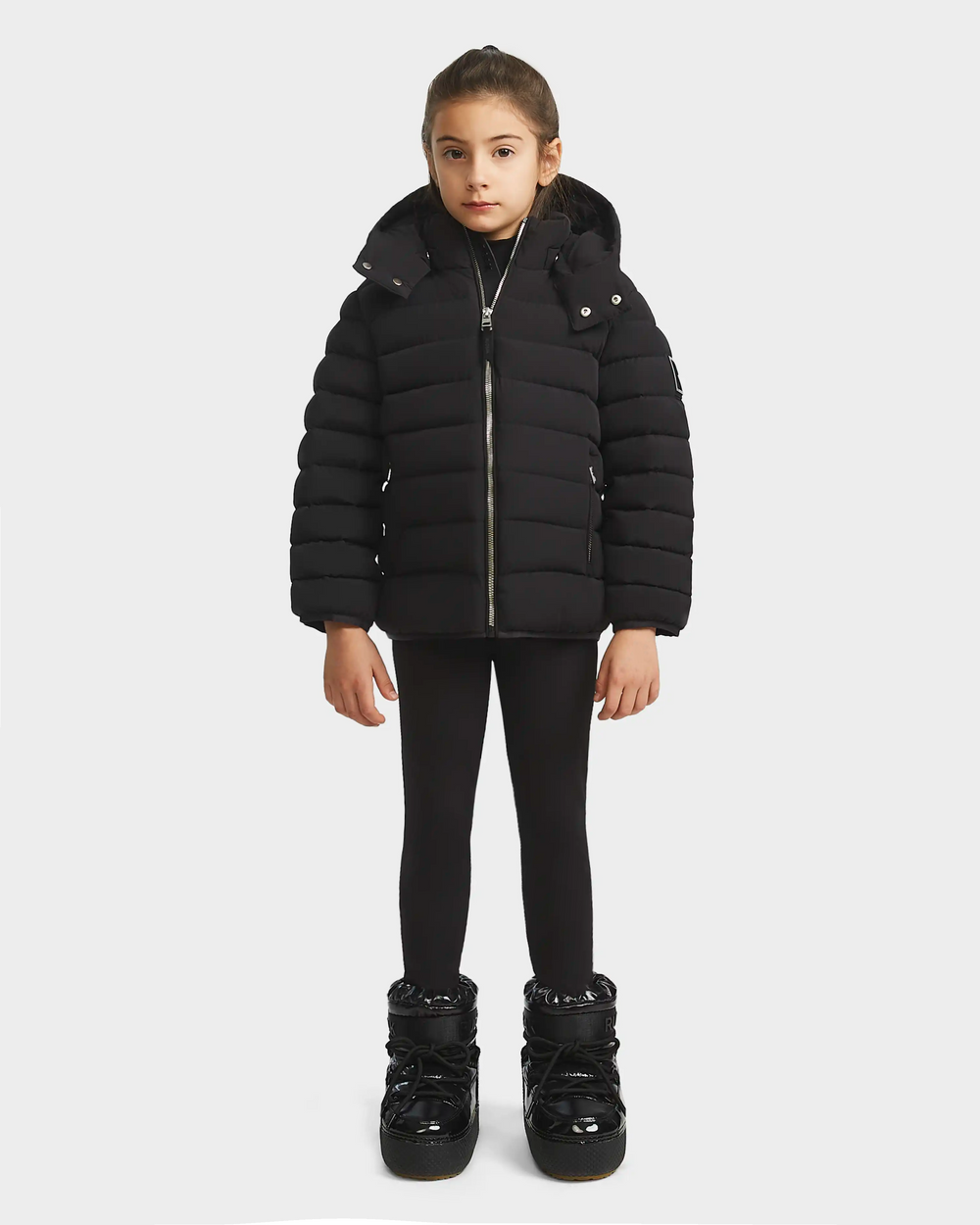 Kids lightweight puffer jacket deals