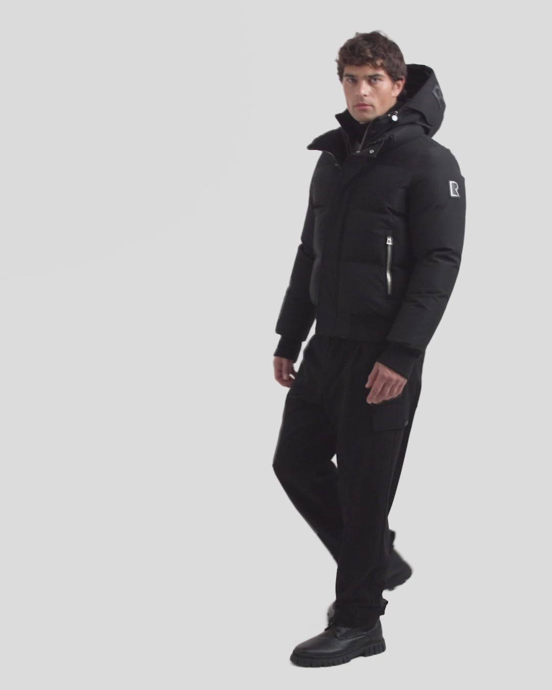 JORDY Black Outerwear Jacket - Style & Comfort – Rudsak