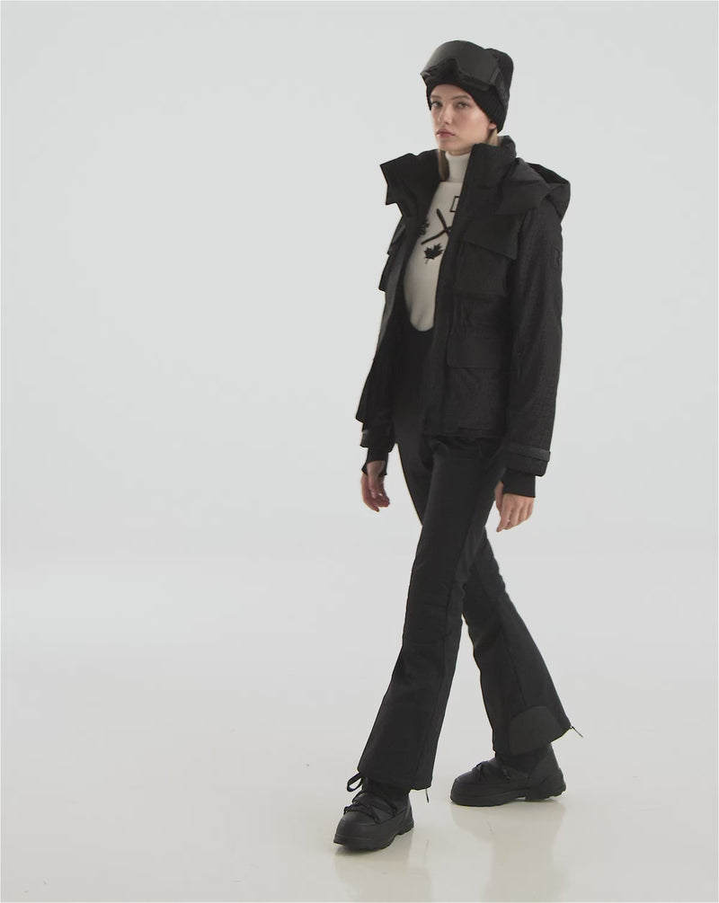 LUX MO - 8124570 Monogram Print Black