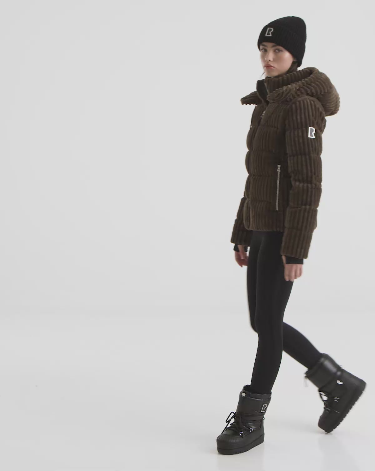 RUDSAK MIRRY FF Women's Plush Velvet Down Puffer Jacket – Rudsak