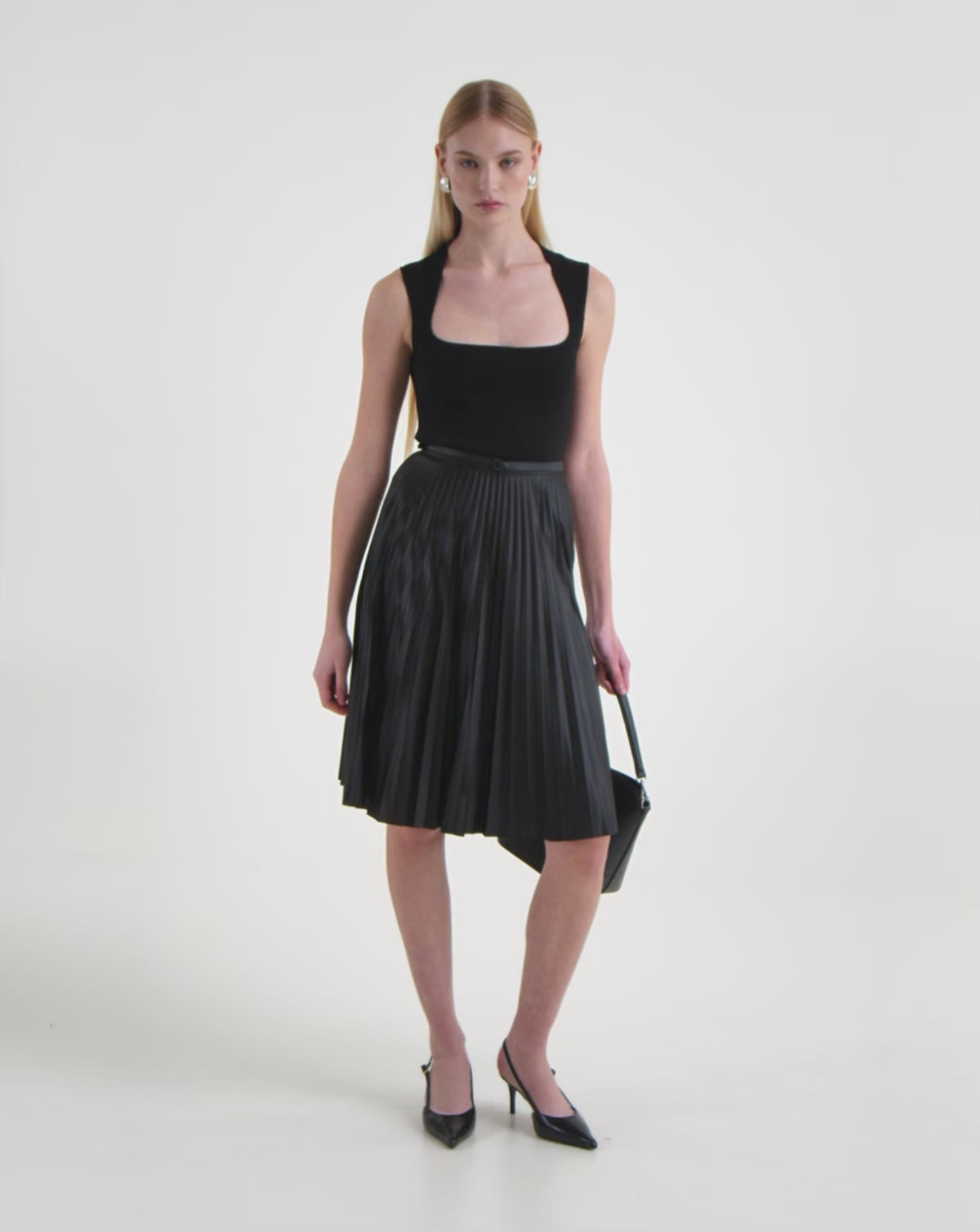 black string dress Susana Monaco U Wire Cut Out String Dress – Dales Clothing for Men and Women main image 1