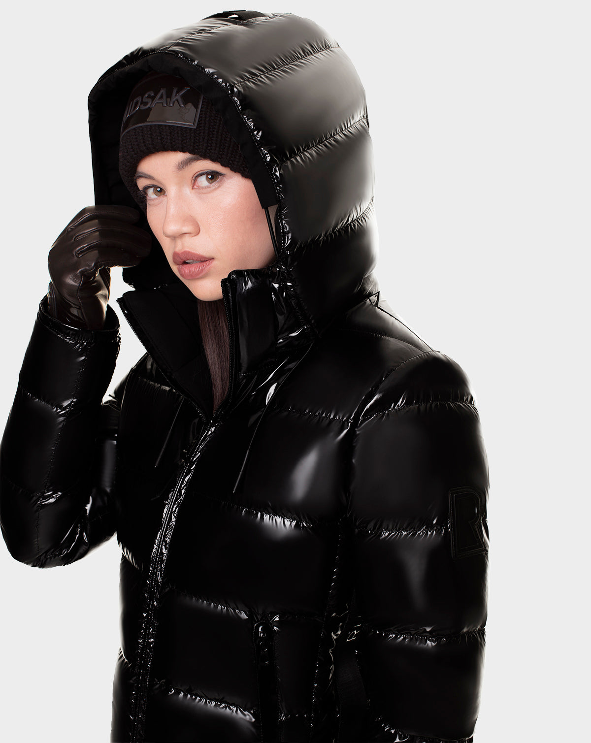 DARK MONOGRAM PUFFER – rudegang